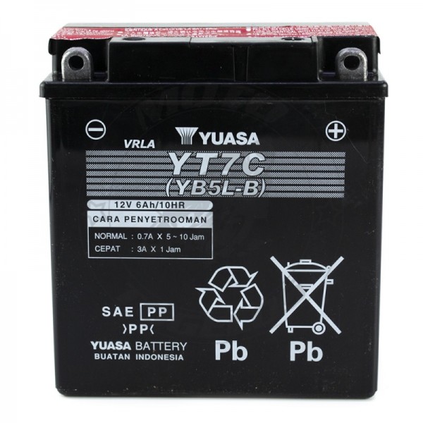 Μπαταρία YUASA YT7C (YB5L-B) MF
